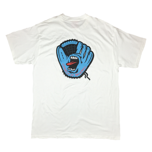 Screaming Ball Glove T-Shirt — White